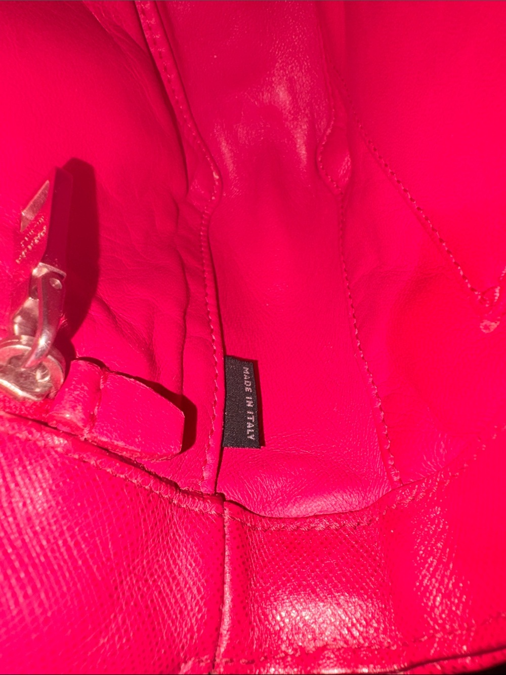 Prada Shoulder Bag with Chain Strap - Picture 8 of 16